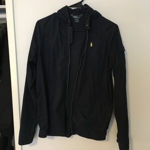 Navy Polo Ralph Lauren rain jacket